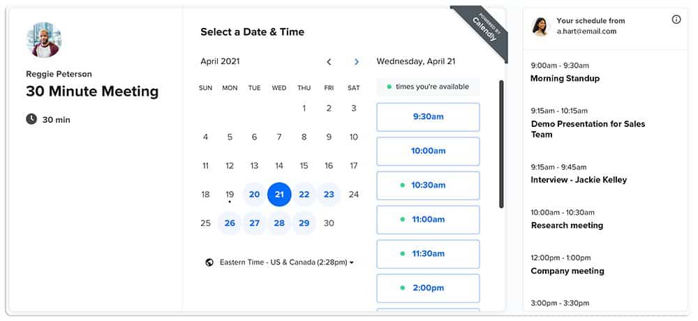 calendly productivity app and collaboration tools
